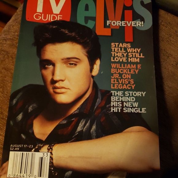 TV Guide featuring Elvis Presley 2002 - Picture 1 of 1
